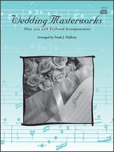 WEDDING MASTERWORKS FLUTE Book with Online Audio cover